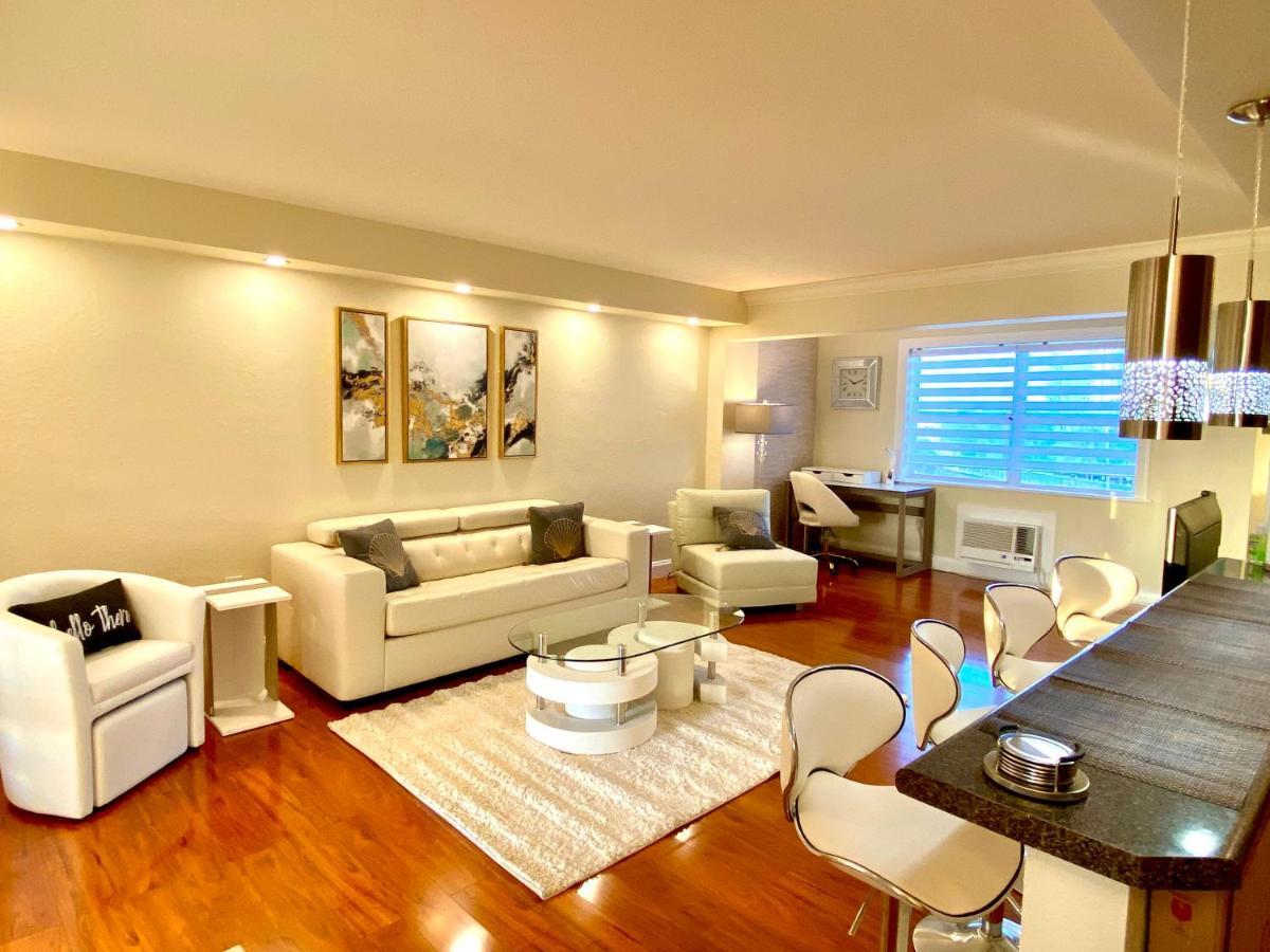 Deluxe Waterfront One Bedroom Apartment With Miami Skyline View, Free Parking 5 Mins Drive To Miami Beach Exterior foto
