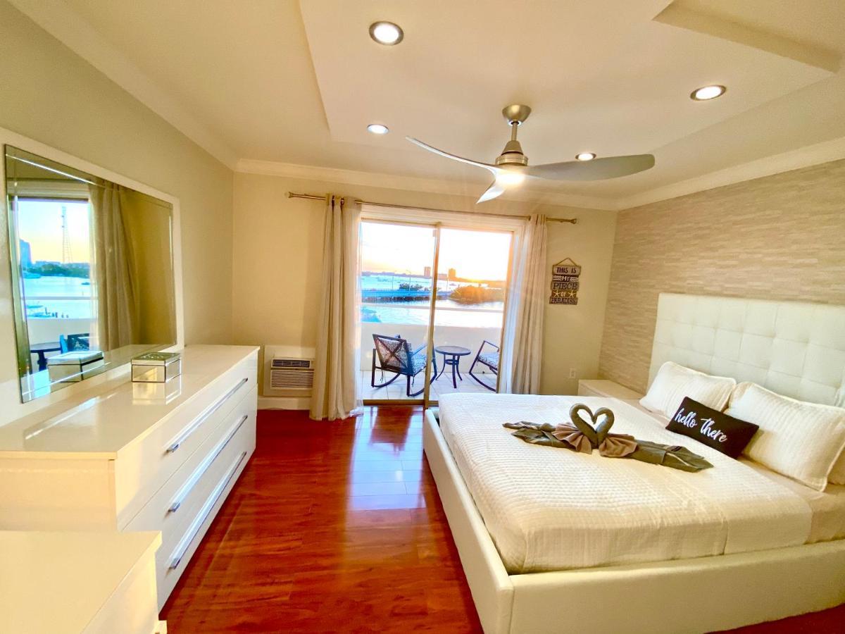 Deluxe Waterfront One Bedroom Apartment With Miami Skyline View, Free Parking 5 Mins Drive To Miami Beach Exterior foto